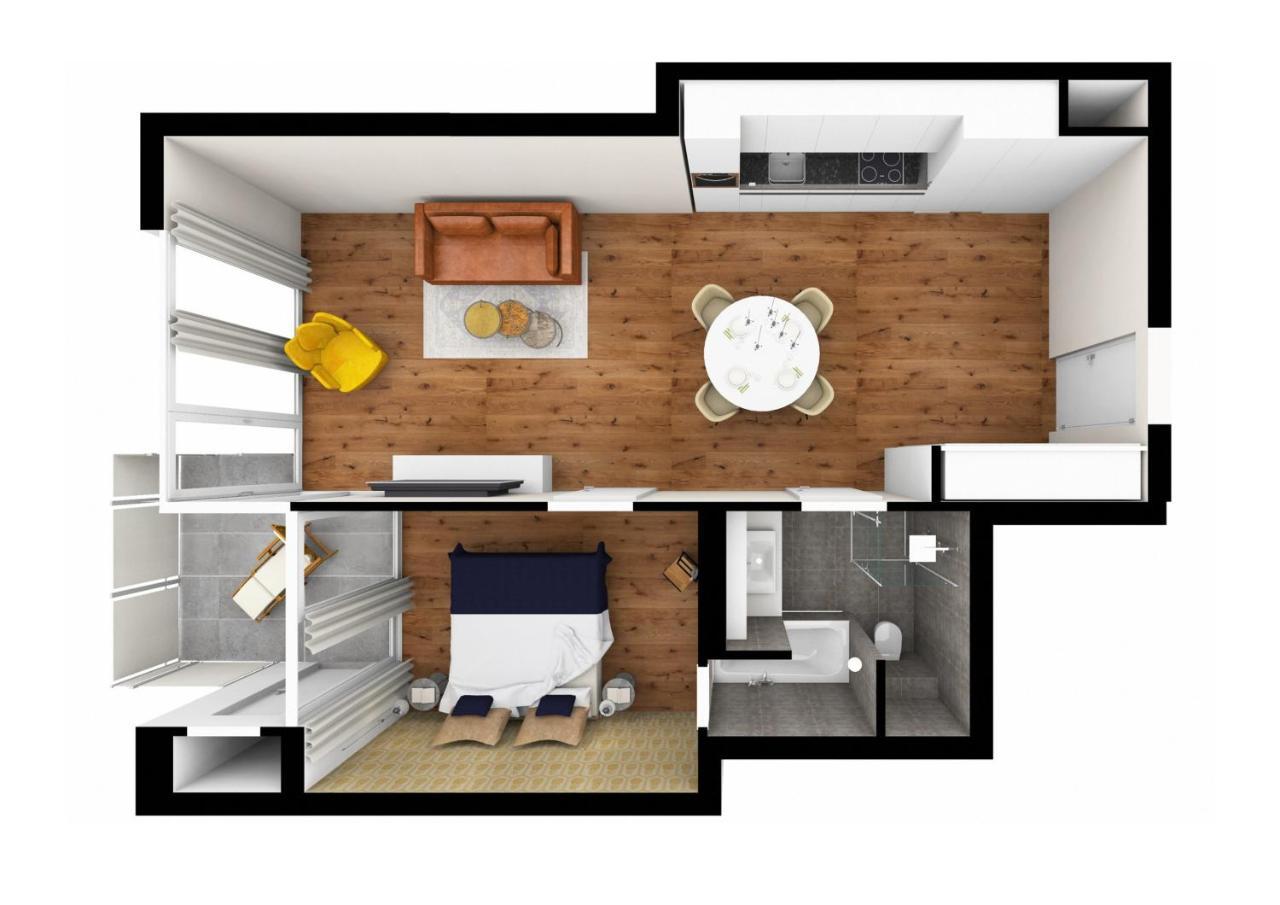 Gubelhof Suites Zug Eksteriør billede